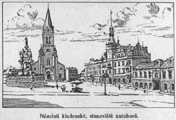 N�m�st� kladensk� - stanovi�t� autobus�