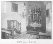 Vnit�ek kaple v Dobrov�zi