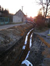 V�stavba kanalizace v B�lok�ch